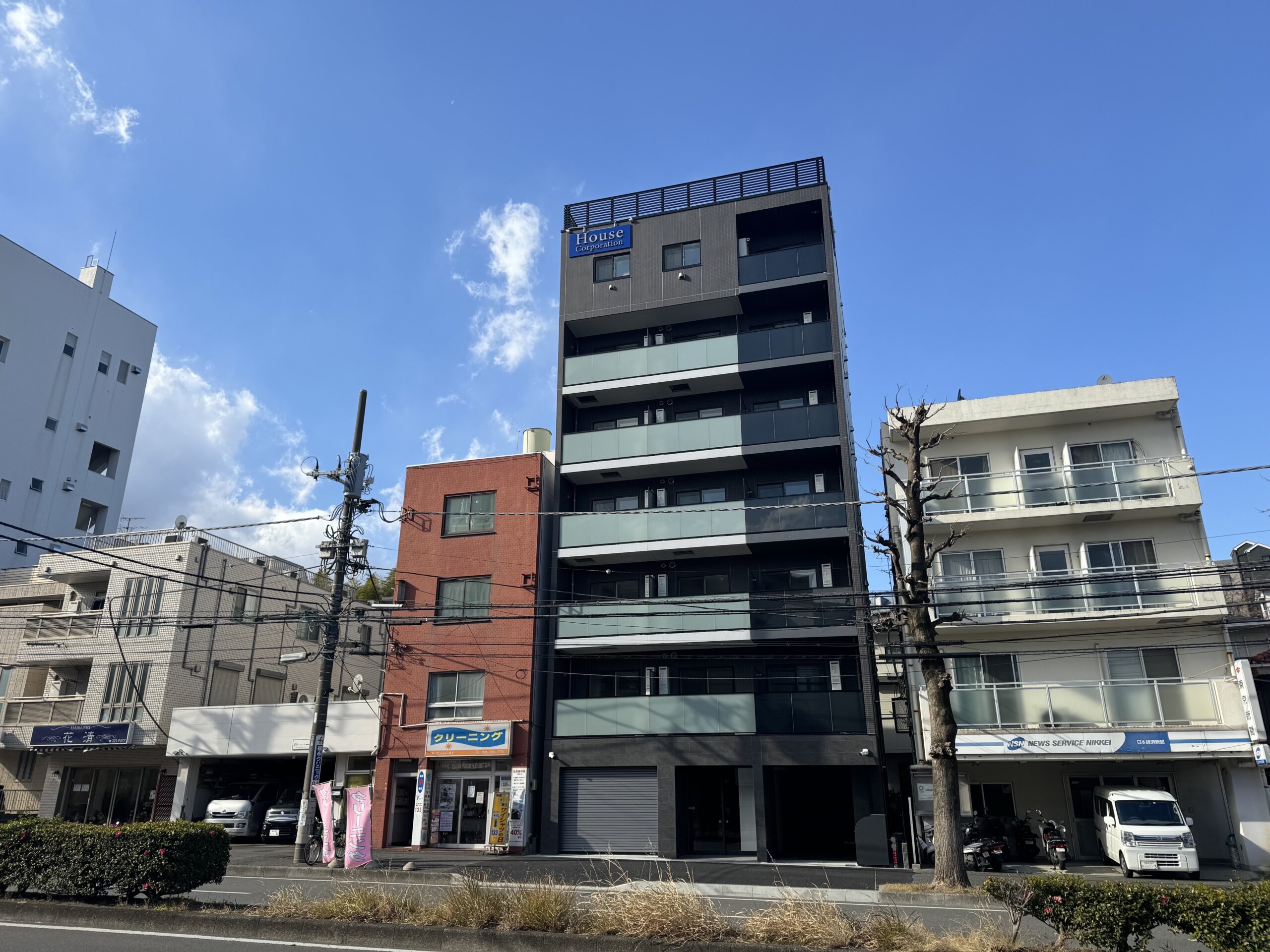 先日完成したアークヒルズ横浜反町